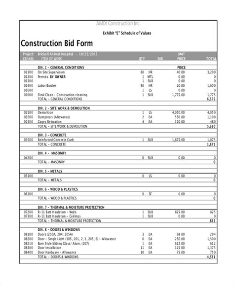 florida construction metal fabrication job bidding|electronics manufacturing bids.